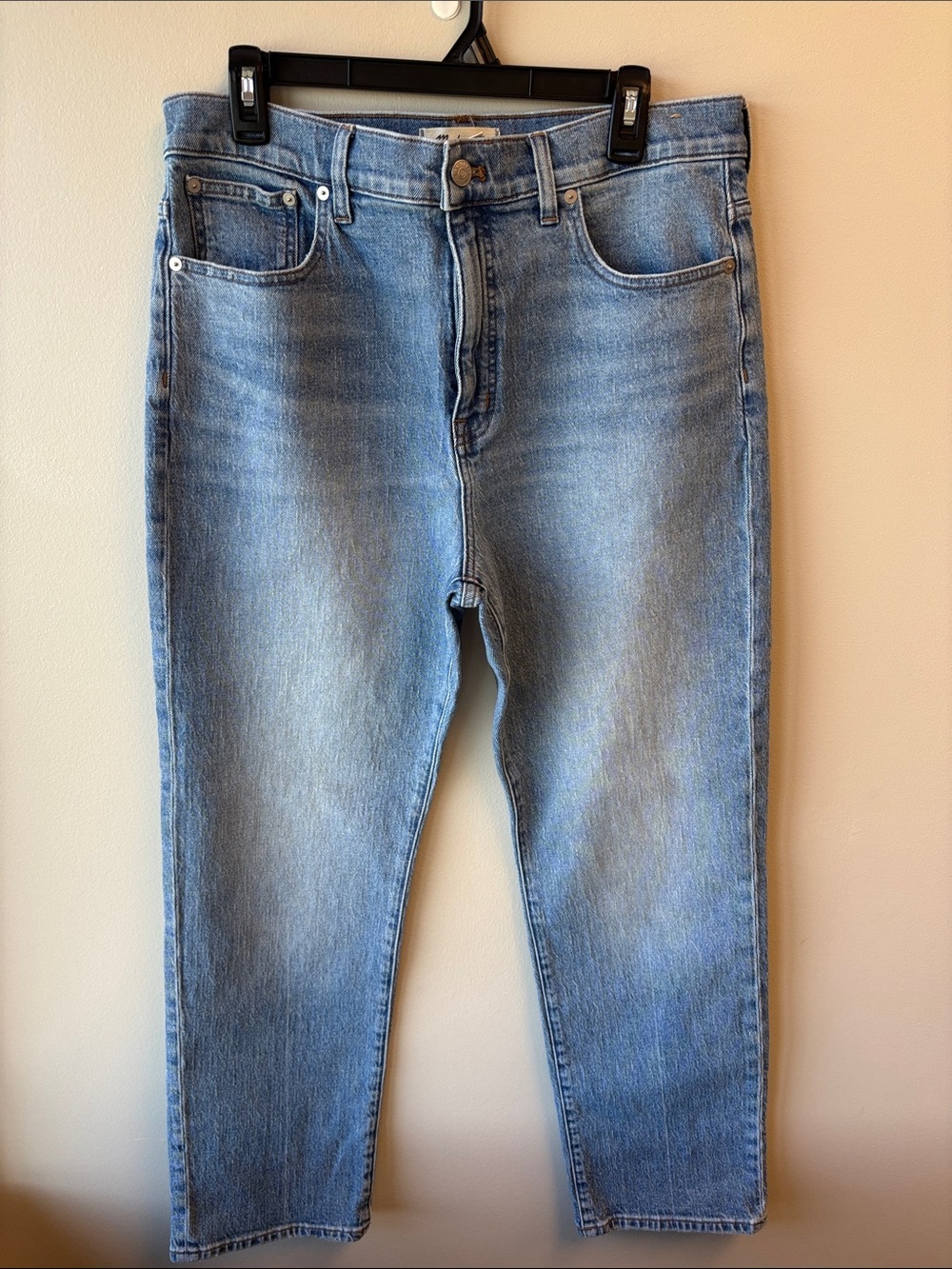Madewell Light Blue straight 90’s Jeans